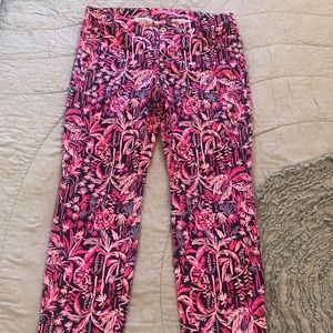 LILLY PULITZER KELLY SKINNY ANKLE PANT SIZE 10